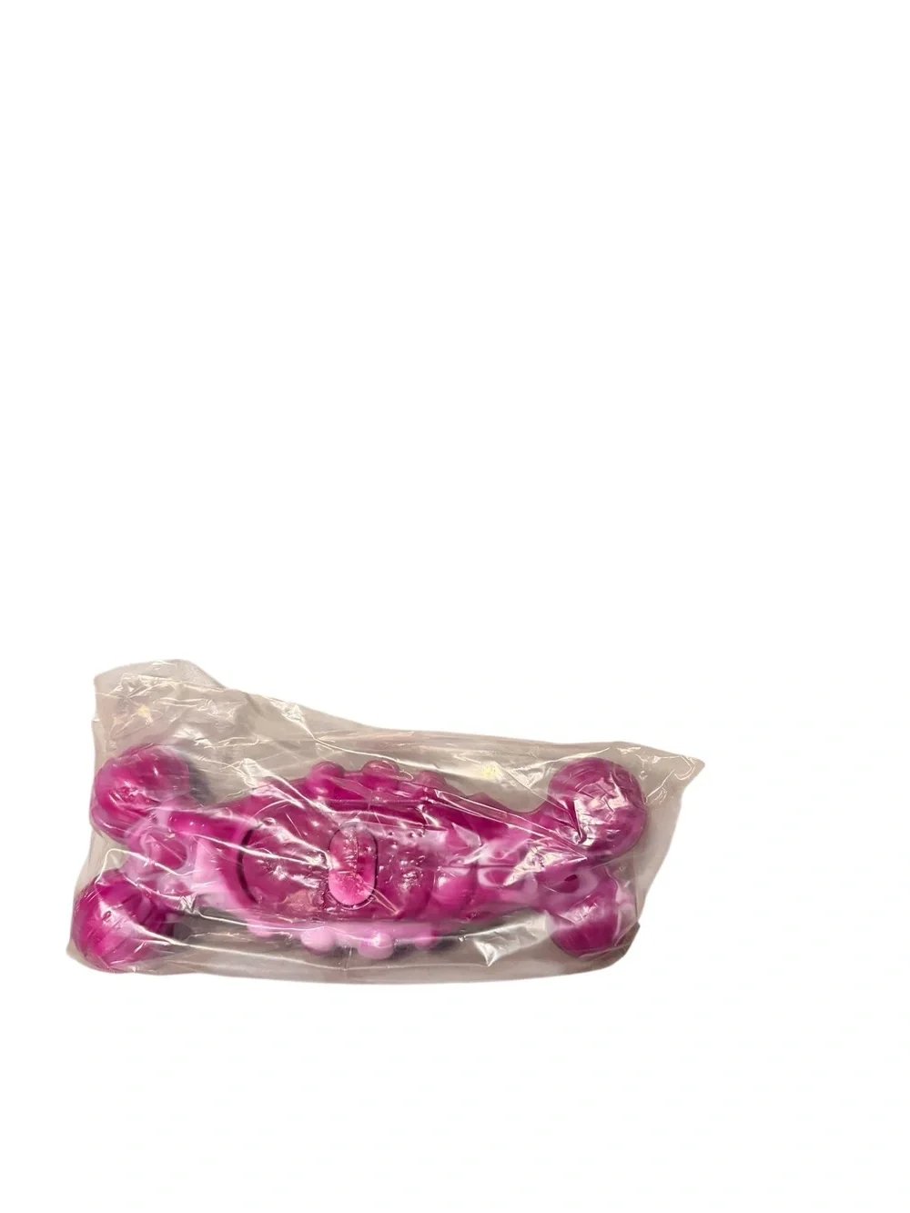 NWT- pink dog toy
